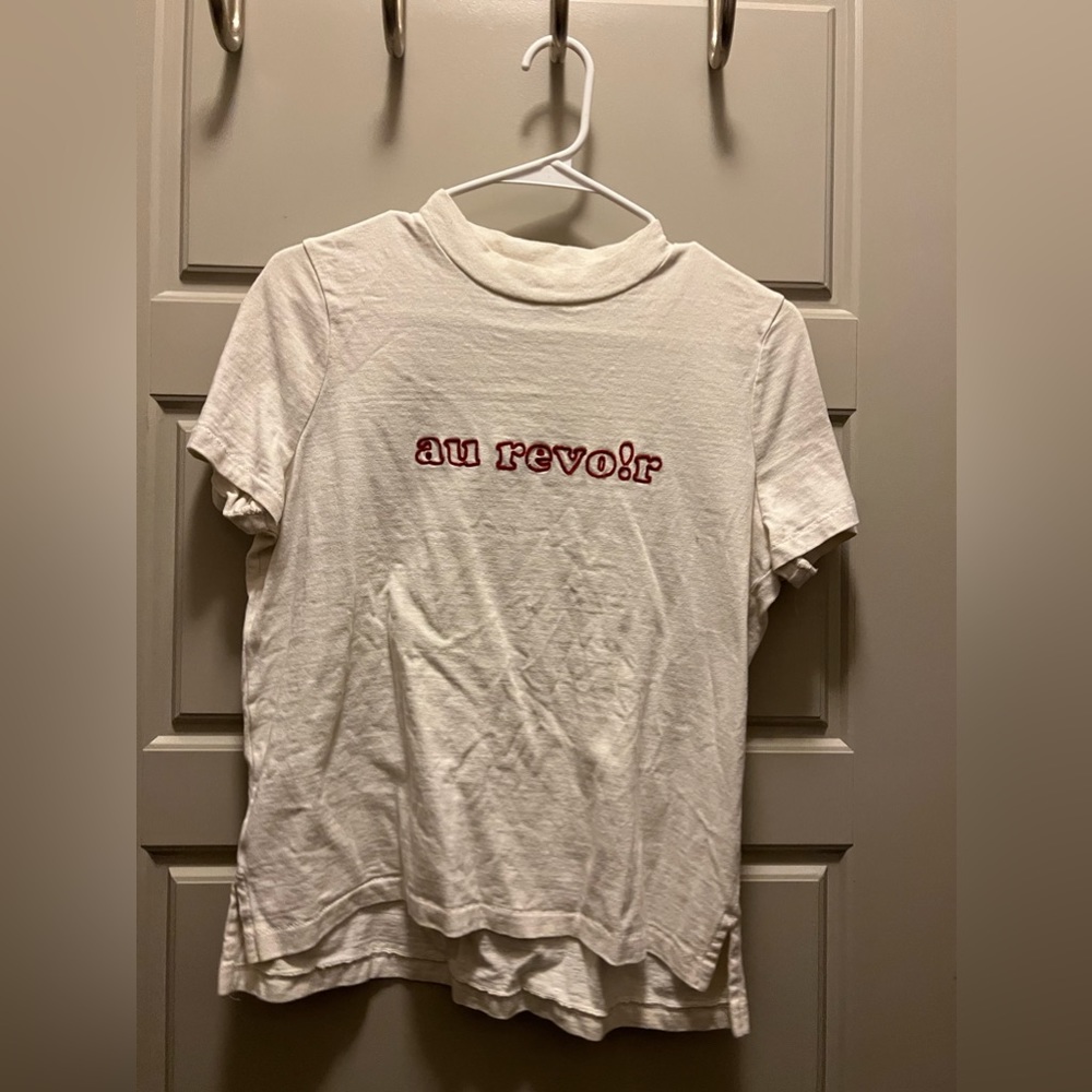 Mock Neck Tee